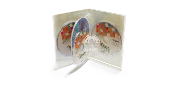  DVD 4P 투명케이스